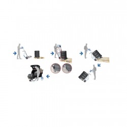 Expresso dekktralle til 8 dekk| Lett aluminium| Kjøp online