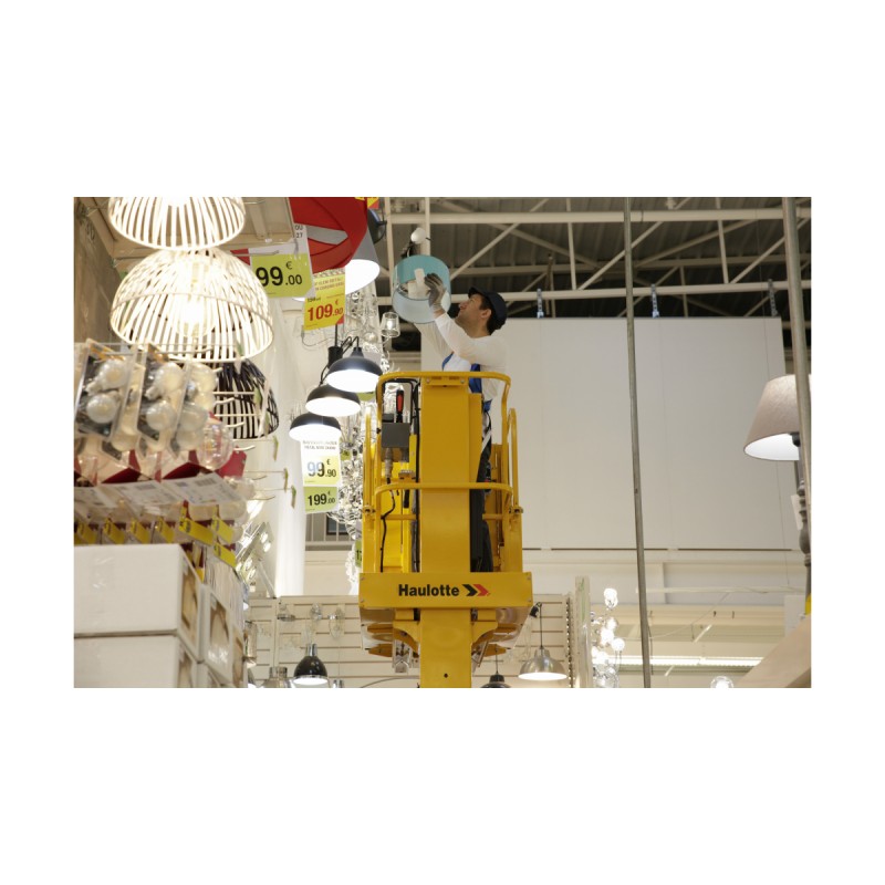 STAR 6 – kompakt elektrisk personløfter for lager og vedlikehold