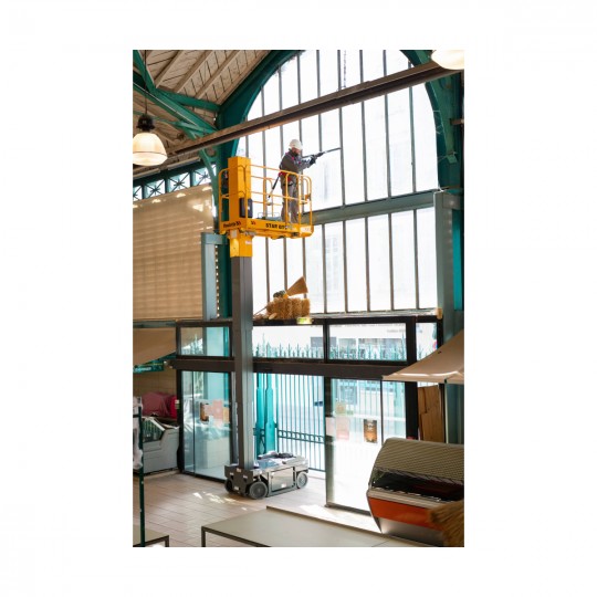 STAR 8 S – kompakt elektrisk personløfter med økt arbeidshøyde