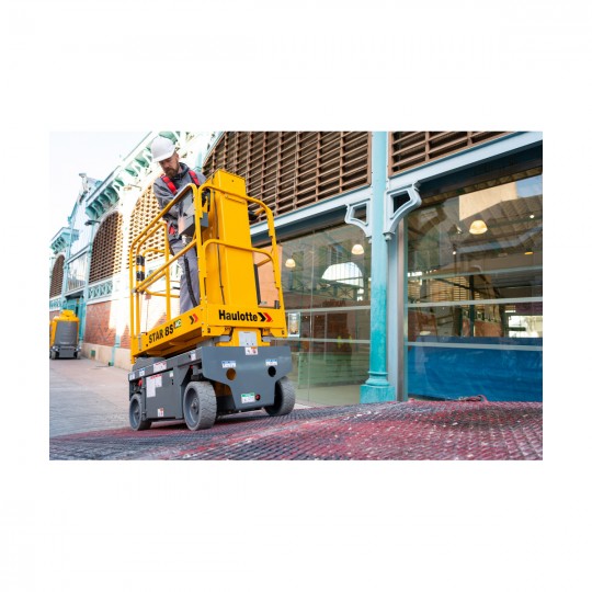 STAR 8 S – kompakt elektrisk personløfter med økt arbeidshøyde