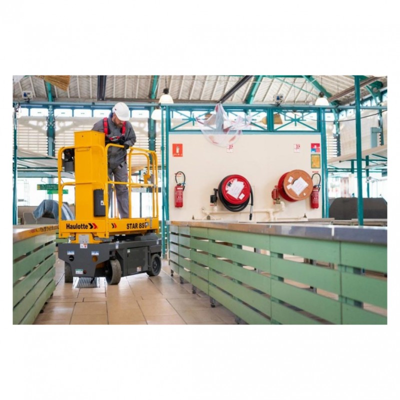 STAR 8 S – kompakt elektrisk personløfter med økt arbeidshøyde