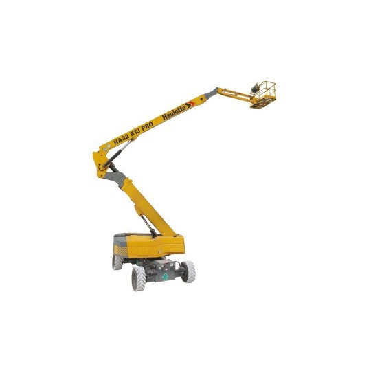 HA32 RTJ PRO – kraftig diesel knekkarmlift med stor rekkevidde