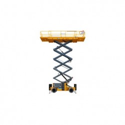 HS18 E – helelektrisk grovterreng sakselift med høyde