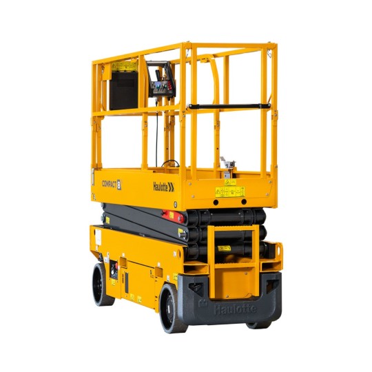 Haulotte COMPACT 8 NAE sakselift med plattformen nede