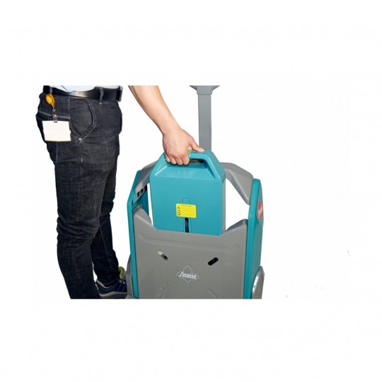 Enkelt å ta ut og inn av trucken