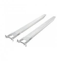 Gaffelforlenger FG 2500, galvanisert, 100x40x2000mm