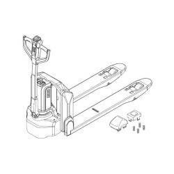 Nødstoppbryter til Elektrisk jekketralle