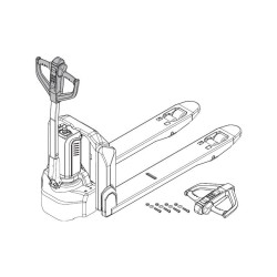 Betjeningsenhet til Elektrisk jekketralle