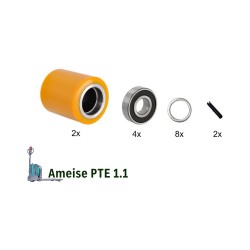 Lasthjul til Elektrisk Jekketralle