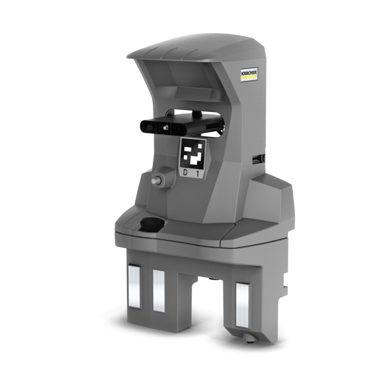 Grå dokkingstasjon til KIRA B 50 robotvasker fra Kärcher