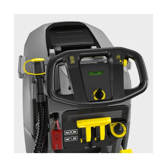 Kärcher gå-bak gulvvaskemaskin, styresystem