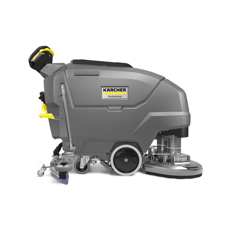 Kärcher gå-bak gulvvaskemaskin, sett fra siden