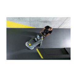 Kärcher gå-bak gulvvaskemaskin, sett ovenfra