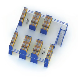 Mesanin sett ovenfra