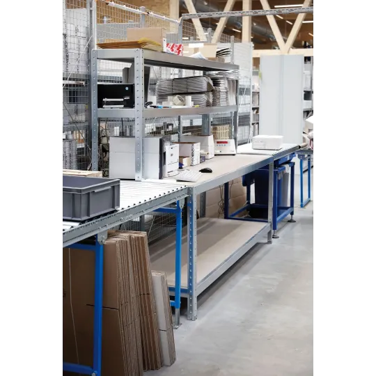 META Wide-span reol – Løsningen for store og tunge varer