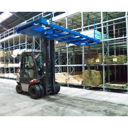 Manuell materialjigg – 3500 kg kapasitet for trelast og sagbruk