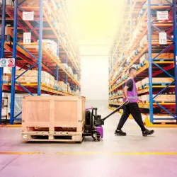 PTL 1.5  Elektrisk jekketralle med støttehjul | AntOn by Jungheinrich