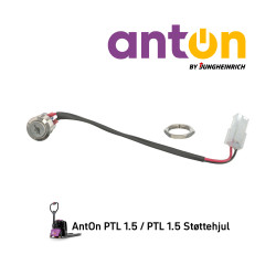 Reservedelen: Kryphastighetsknapp på hvit bakgrunn