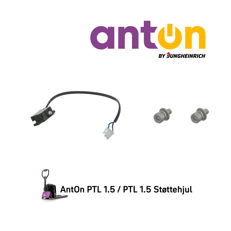 Reservedelen: Sikkerhetsbryter for styrearm på hvit bakgrunn