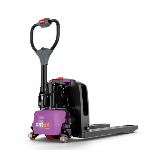 Bred elektrisk jekketralle med støttehjul | AntOn by Jungheinrich