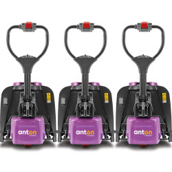 AntOn by Jungheinrich PTL 1.5 Elektrisk jekketralle | 3-pakning