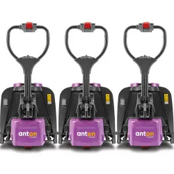 AntOn by Jungheinrich PTL 1.5 Elektrisk jekketralle | 3-pakning