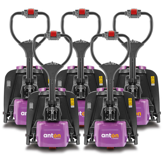 AntOn by Jungheinrich PTL 1.5 Elektrisk jekketralle | 5-pakning