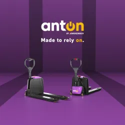 AntOn by Jungheinrich Elektrisk jekketralle m/støttehjul | 3-pakning