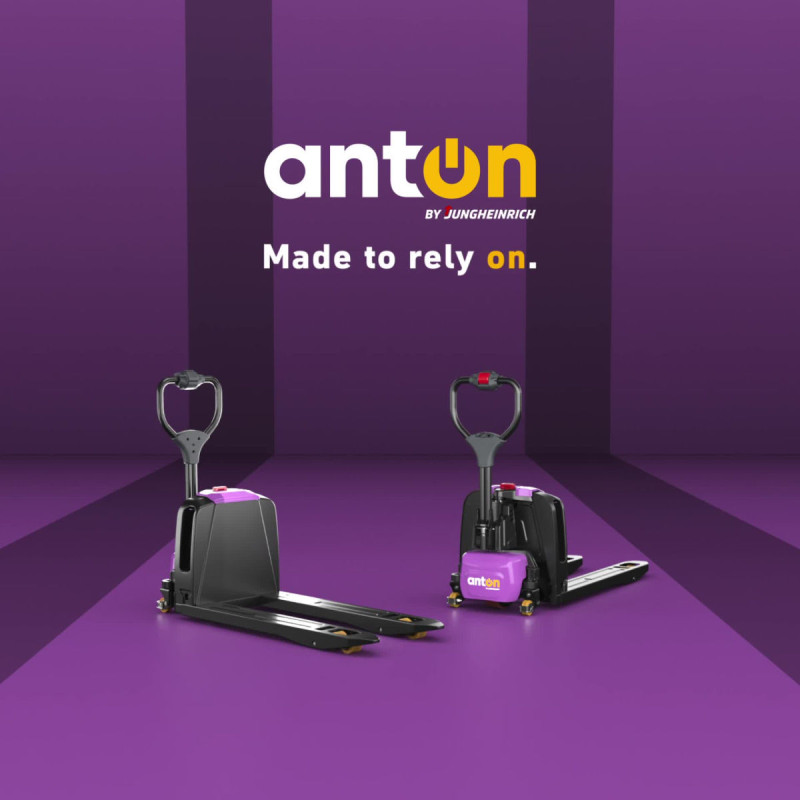 AntOn by Jungheinrich Elektrisk jekketralle m/støttehjul | 5-pakning