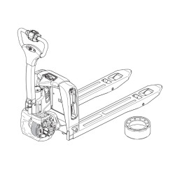 Drivhjul til Elektrisk Jekketralle