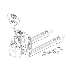 Nøkkelbryter til Elektrisk jekketralle