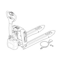 AntOn by Jungheinrich selv‐servicepakke for modell PTL 1.5 – skift spaklås (tiller arm interlock-bryter)| Jungheinrich Shop Norg