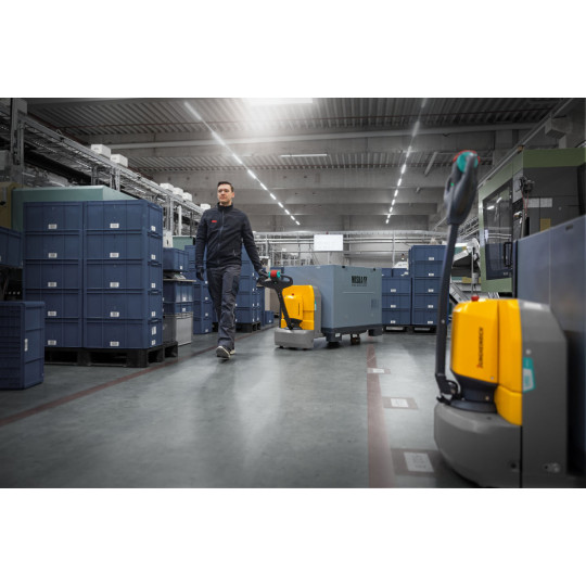 Jungheinrich elektrisk jekketralle AME 15, med 800 mm gafler