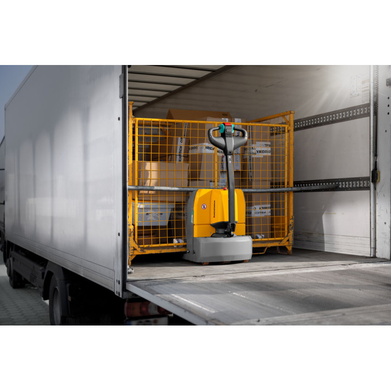 Jungheinrich elektrisk jekketralle AME 15, med 800 mm gafler