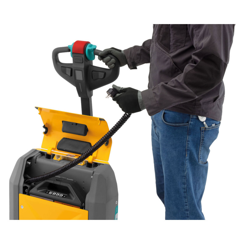 Jungheinrich elektrisk jekketralle AME 18, 800 mm gafler