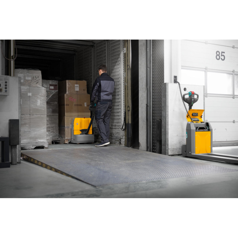 Jungheinrich elektrisk jekketralle AME 18, 800 mm gafler