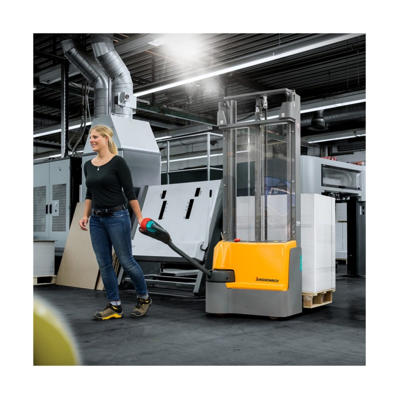 Jungheinrich EJC M10 2,3 m | Elektrisk pallestabler