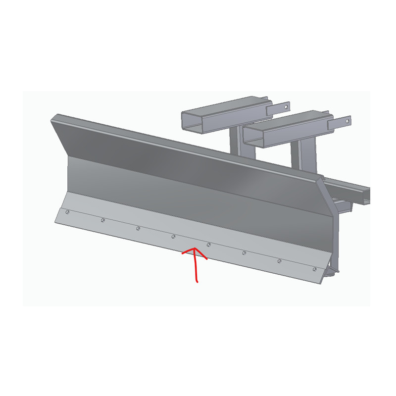 Slitestål til snøplog 10x85x2000mm