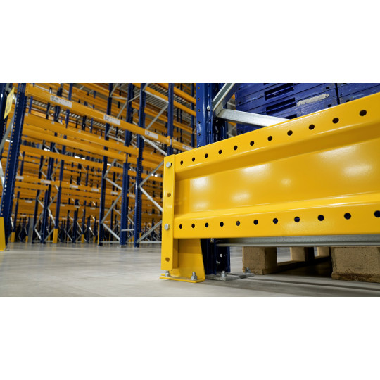 Gavlbeskytter enkel L 1,1 m | Beskyttelse for reolender