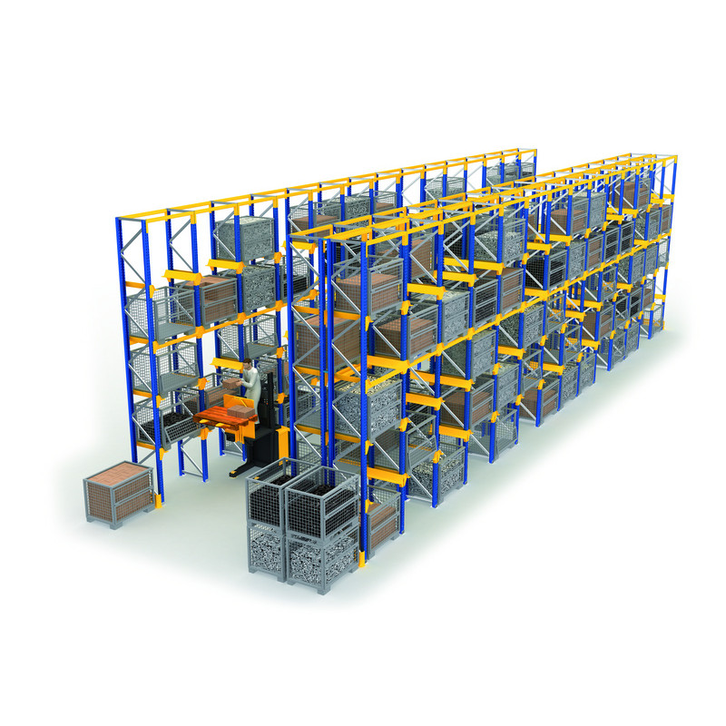 Jungheinrich pallereol – effektiv pallelagring