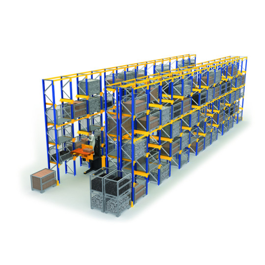 Jungheinrich pallereol – effektiv pallelagring