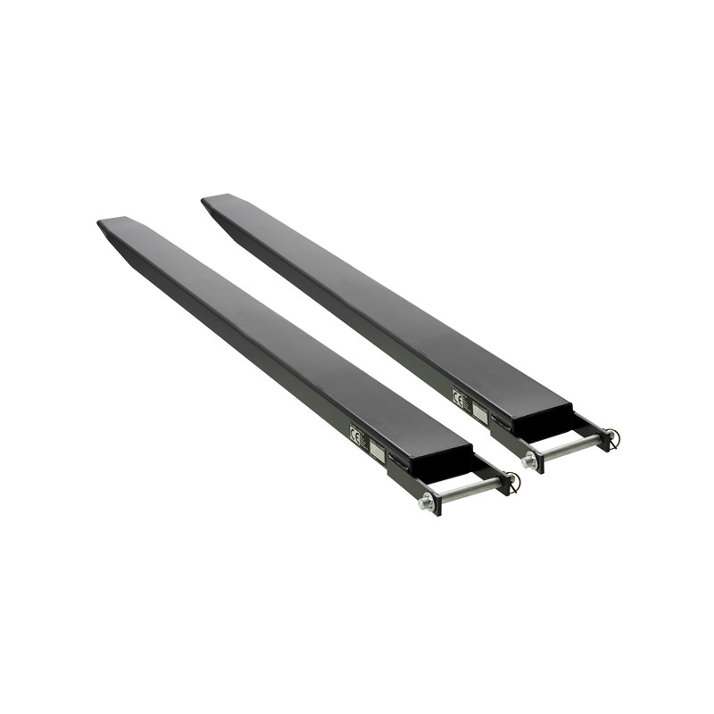 Gaffelforlengere til gaffeltruck 1800 mm – 1500 kg, åpen bunn